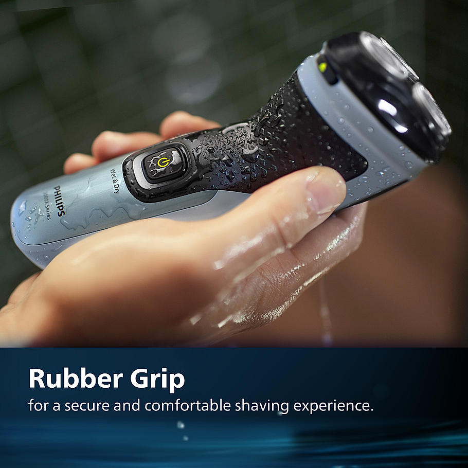 Philips Electric Shaver for Men-| SkinProtect Technology, Wet and Dry Shave | 4D Floating Heads | 27 Self Sharpening Blades | Pop up Trimmer | Cordless | Waterproof | X3063/03
