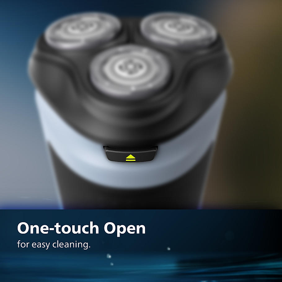 Philips Electric Shaver for Men-| SkinProtect Technology, Wet and Dry Shave | 4D Floating Heads | 27 Self Sharpening Blades | Pop up Trimmer | Cordless | Waterproof | X3063/03