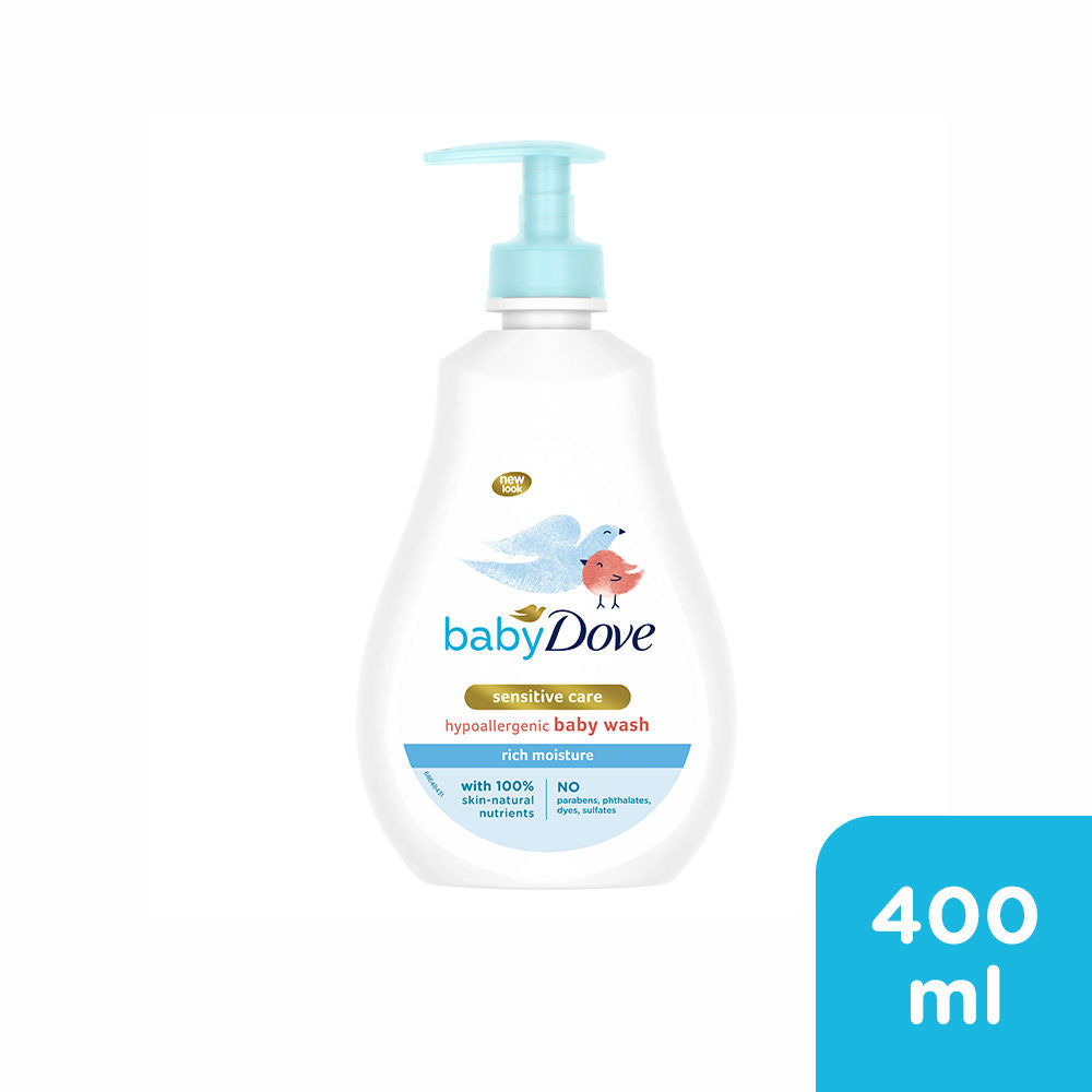 Baby Dove Rich Moisture Baby Wash Moisturizing Baby Wash For Nourished Skin, 400ml Buy at Indicrest