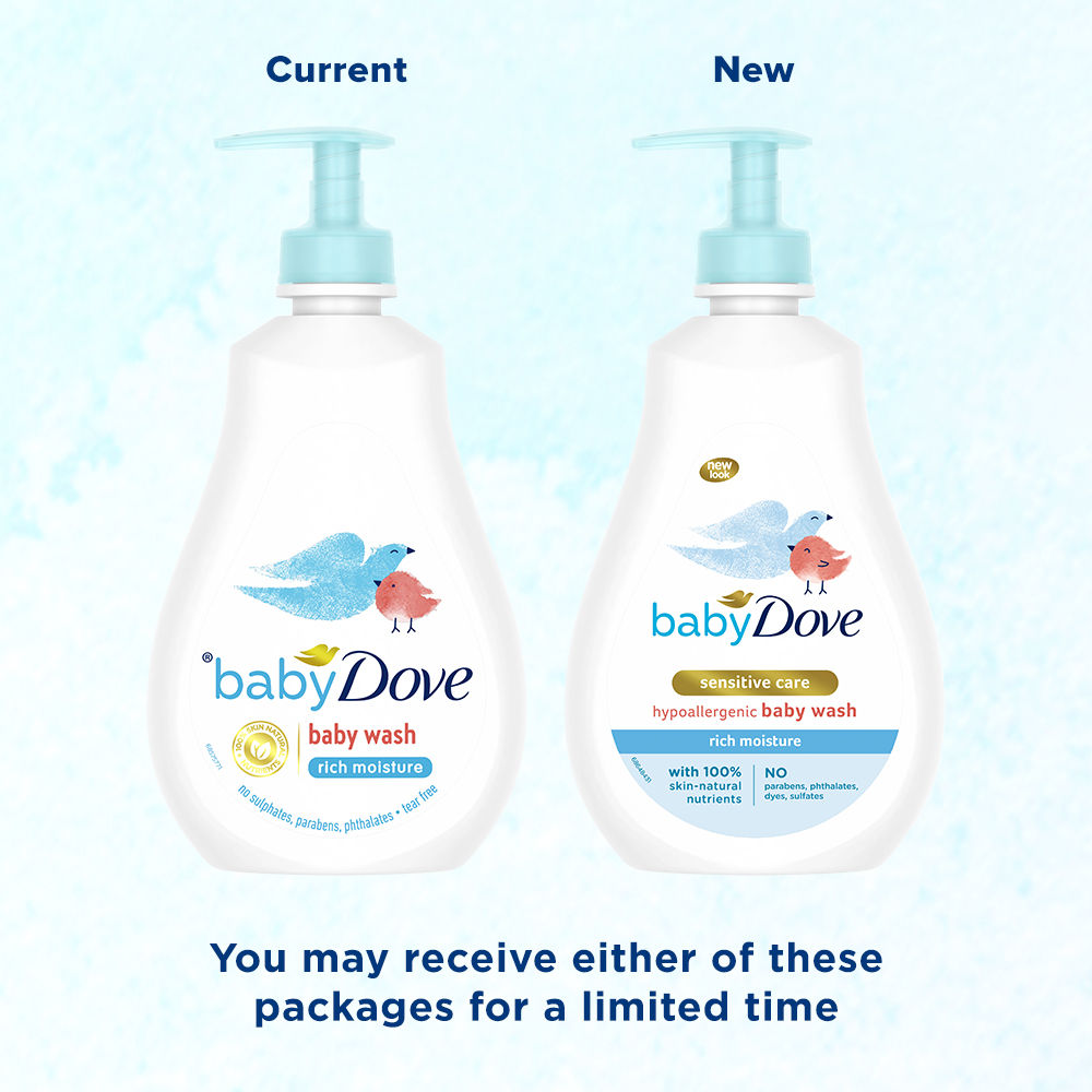 Baby Dove Rich Moisture Baby Wash Moisturizing Baby Wash For Nourished Skin, 400ml Buy at Indicrest Image 8