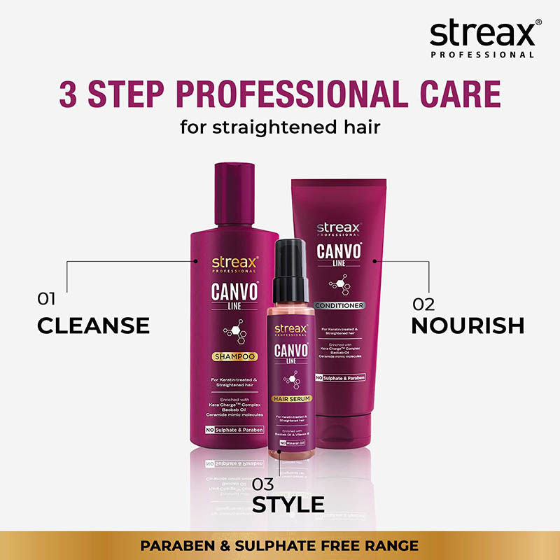 Streax Professional Canvoline Hair Serum, 100ml Buy at Indicrest Image 7