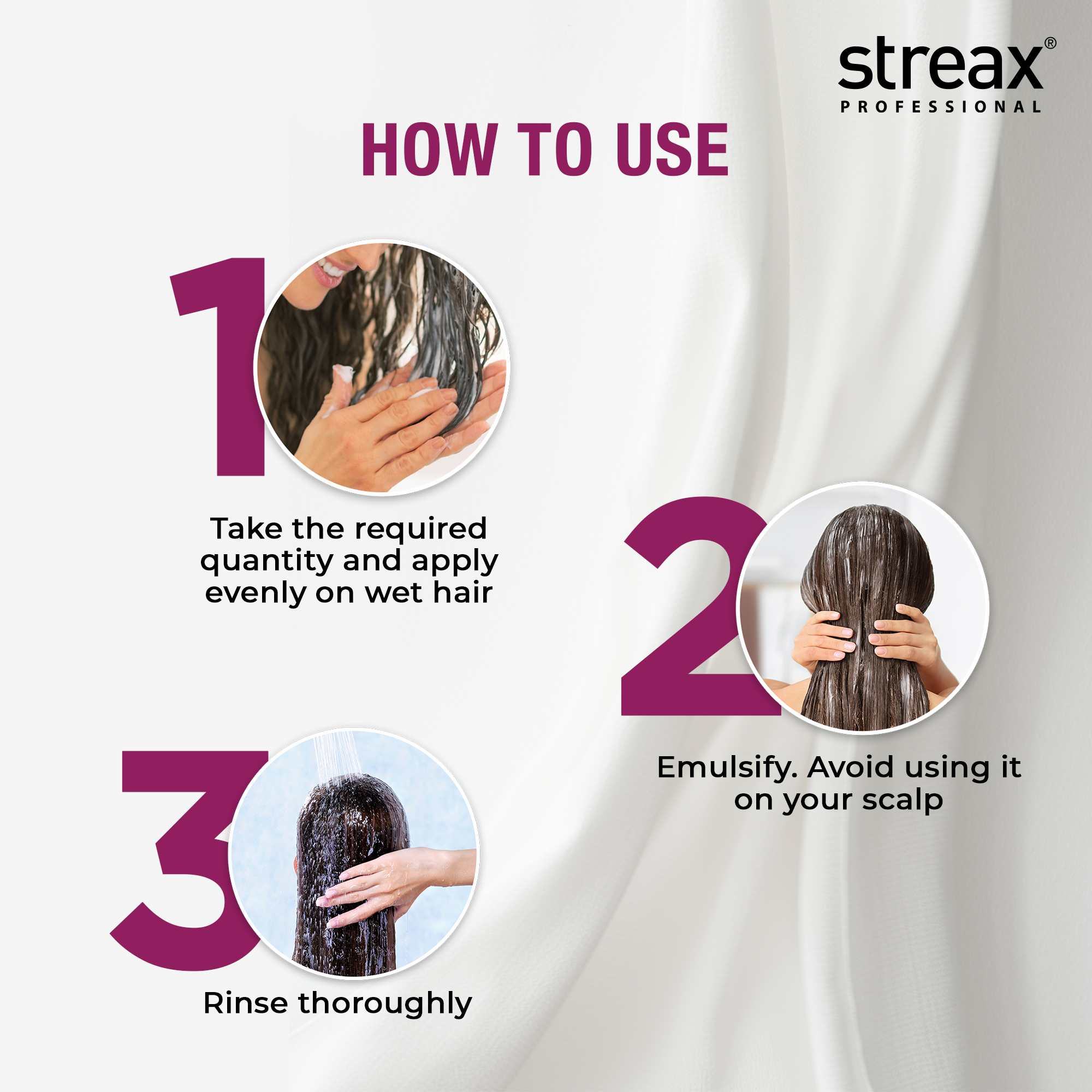 Streax Professional Canvoline Conditioner With Kera-Charge & Baobab Oil, 240g Buy at Indicrest Image 5