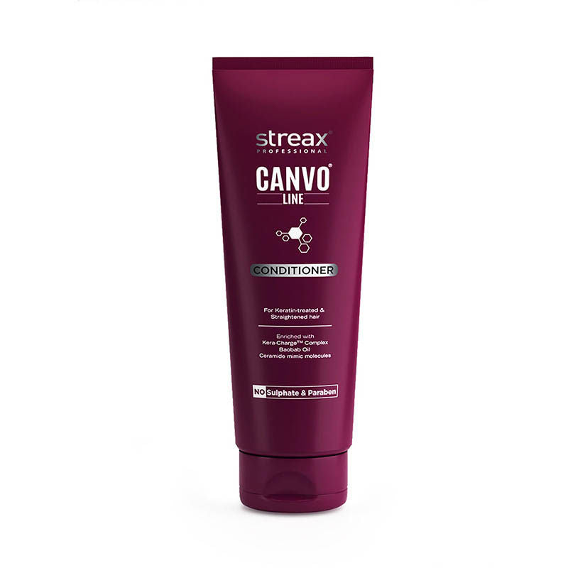 Streax Professional Canvoline Conditioner With Kera-Charge & Baobab Oil, 240g Buy at Indicrest Image 8
