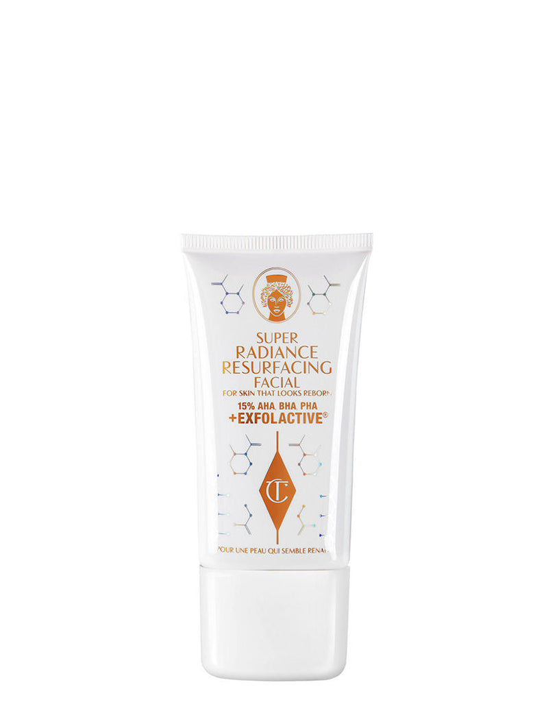 Charlotte Tilbury Super Radiance Resurfacing Facial, 50ml+3.6ml, Buy from Indicrest
