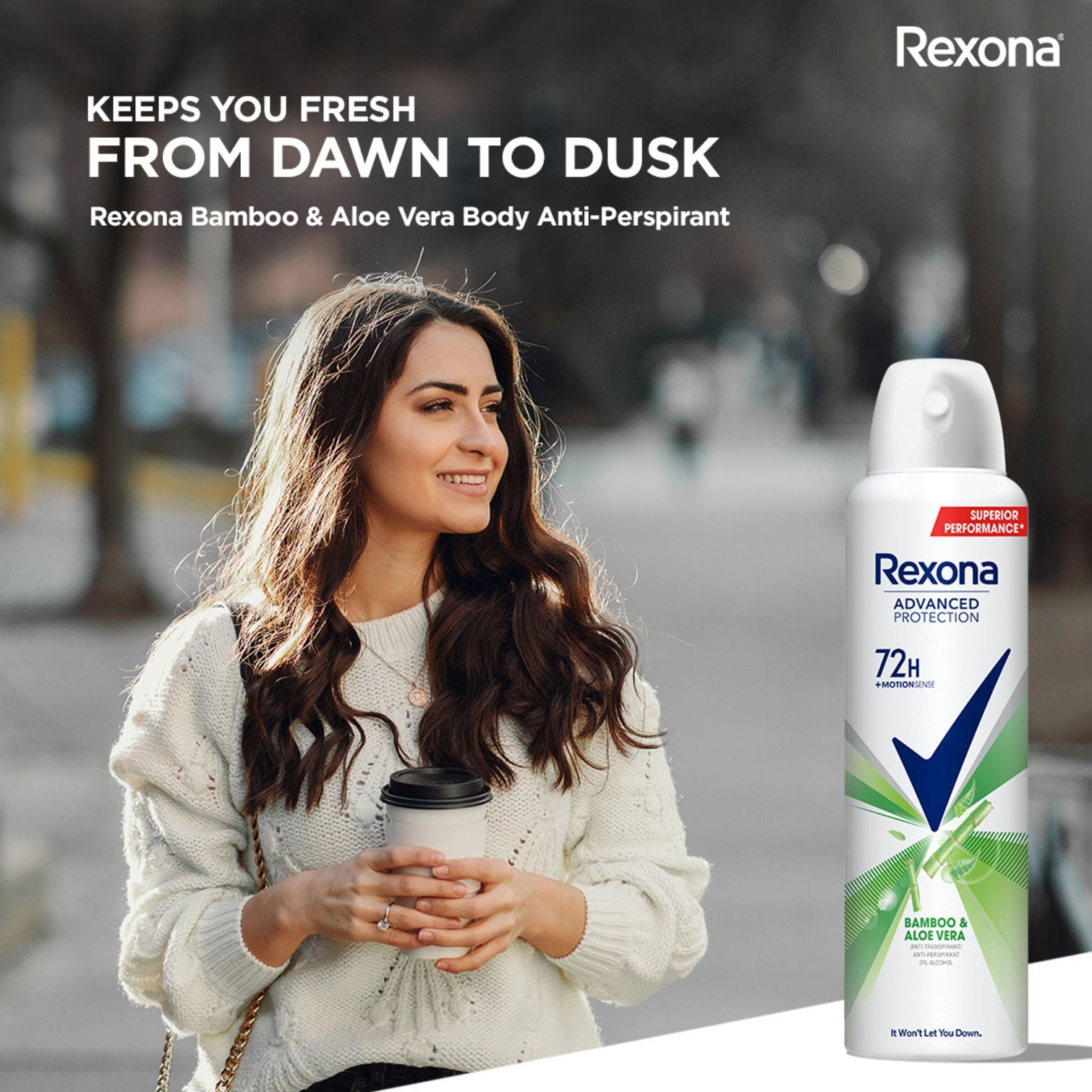 Rexona Advanced Protection Bamboo & Aloe Vera Antiperspirant Deodorant For Women, 200ml Buy at Indicrest Image 6
