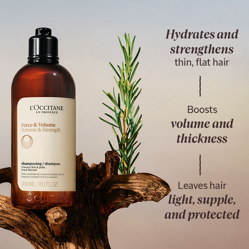 L'Occitane Volume & Strength Shampoo, 300ml