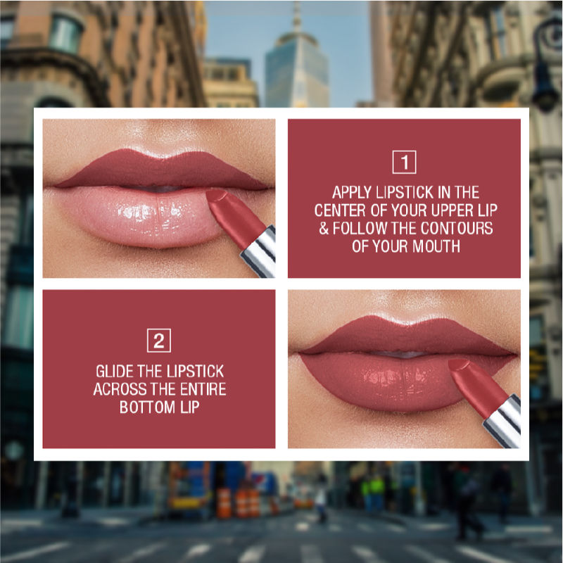 Maybelline New York Color Sensatiol Creamy Matte Lipstick, Lasts Up To 12H - Rich Ruby, 3.9g Buy at Indicrest Image 4