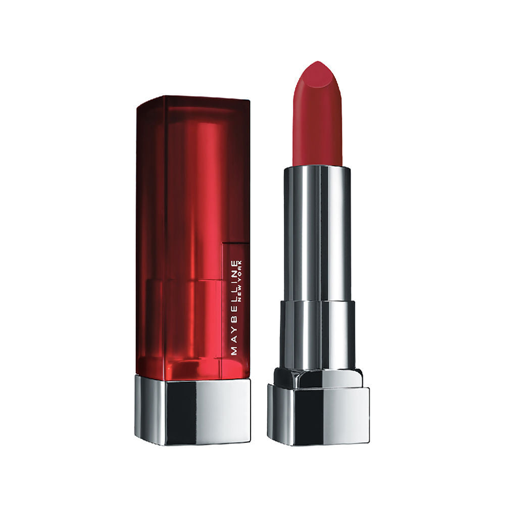 Maybelline New York Color Sensatiol Creamy Matte Lipstick, Lasts Up To 12H - Rich Ruby, 3.9g Buy at Indicrest Image 6
