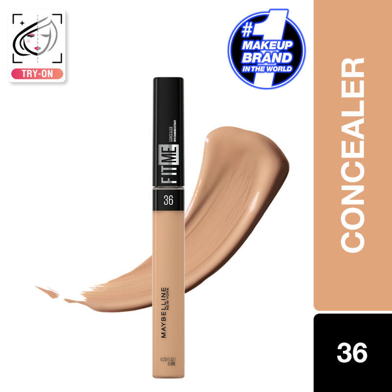 Maybelline New York Fit me Concealer, Oil-free Liquid Concealer for Oily & Dry Skin - Golden Caramel, 6.8ml Buy at Indicrest