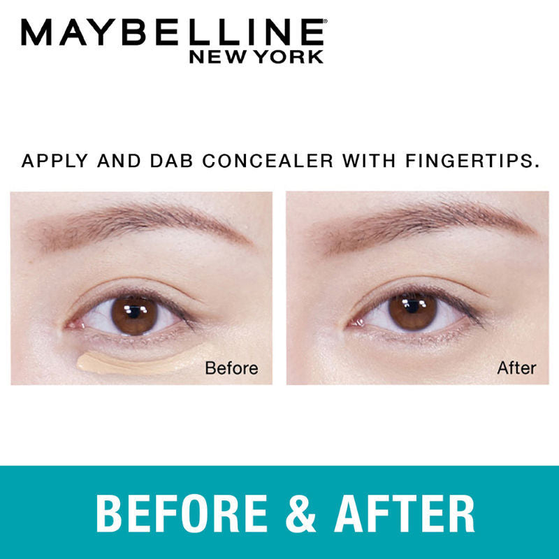 Maybelline New York Fit me Concealer, Oil-free Liquid Concealer for Oily & Dry Skin - Golden Caramel, 6.8ml Buy at Indicrest Image 8