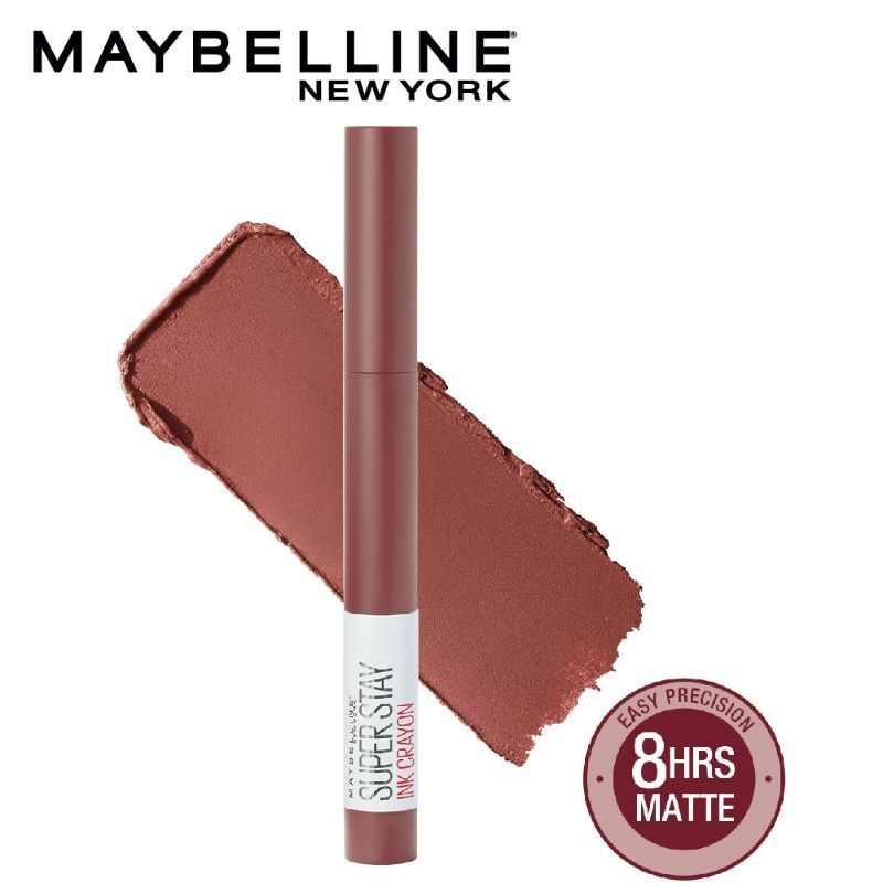 Maybelline New York Matte Ink Crayon Lipstick, Smudgeproof, Lasts Up To 8H - 20 Enjoy the View, 1.2g Buy at Indicrest Image 2