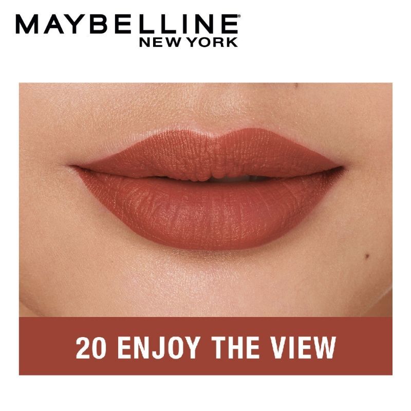 Maybelline New York Matte Ink Crayon Lipstick, Smudgeproof, Lasts Up To 8H - 20 Enjoy the View, 1.2g Buy at Indicrest Image 8