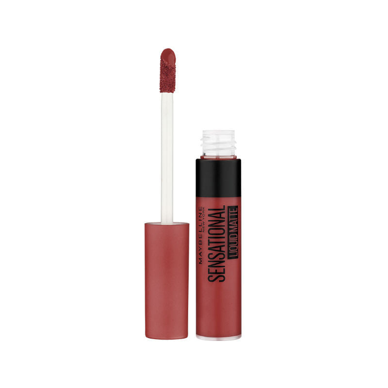 Maybelline New York Sensatiol Liquid Matte Lipstick, Weightless Comfort - 11 Made Easy, 7ml Buy at Indicrest Image 6