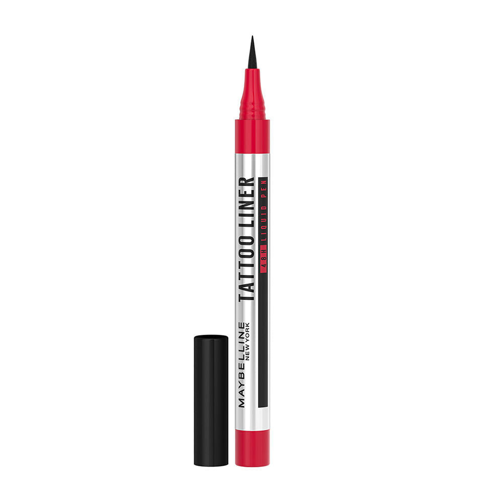 Maybelline New York High Impact Tattoo Pen Liner, Lasts Up To 48H - Black, Water & Smudge-proof, 1g Buy at Indicrest Image 7