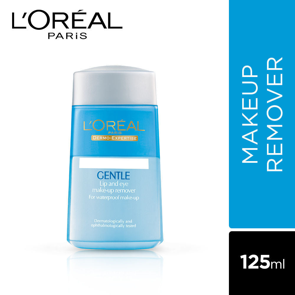 L'Oreal Paris Dermo Expertise Gentle Lip And Eye Makeup Remover, 125ml Buy at Indicrest