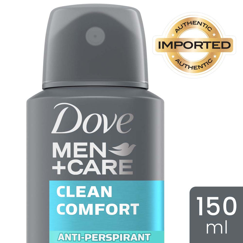 Dove Men + Care Clean Comfort Dry Spray Antiperspirant Deodorant, 150ml Buy at Indicrest