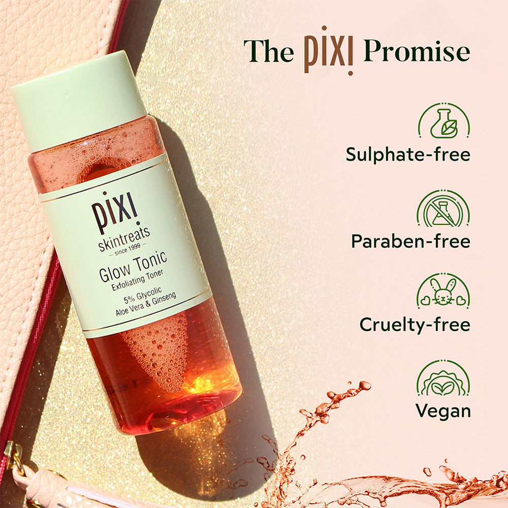 PIXI Glow Tonic Exfoliating Toner With Glycolic Acid, 100ml