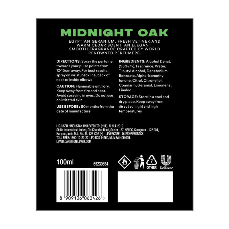 Axe Premium Luxury Perfumes - Midnight Oak, 100ml Buy at Indicrest Image 3
