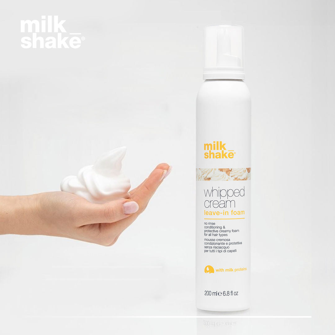 Milkshake Whipped Cream Leave-In Conditioner For Soft & Manageable Hair With UV & Heat Protection, 200ml