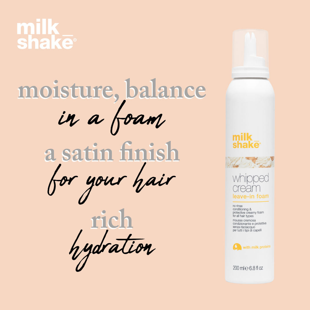 Milkshake Whipped Cream Leave-In Conditioner For Soft & Manageable Hair With UV & Heat Protection, 200ml
