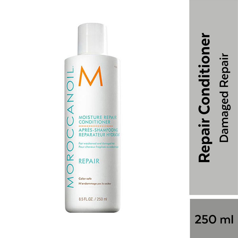 Moroccanoil Moisture Repair Conditioner | Argan Oil & Keratin | Repairs & Strengthens Damaged Hair, 250ml, Buy from Indicrest