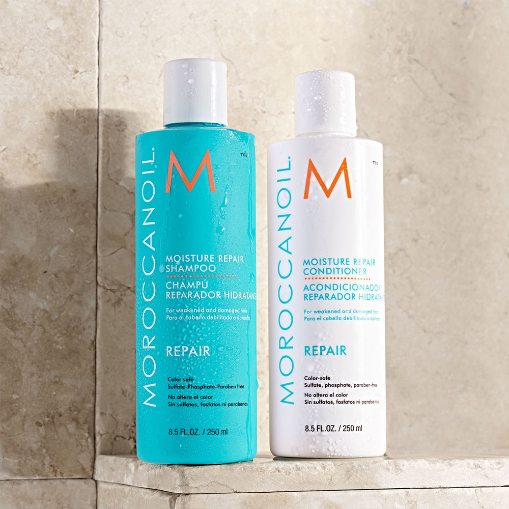 Moroccanoil Moisture Repair Conditioner | Argan Oil & Keratin | Repairs & Strengthens Damaged Hair, 250ml