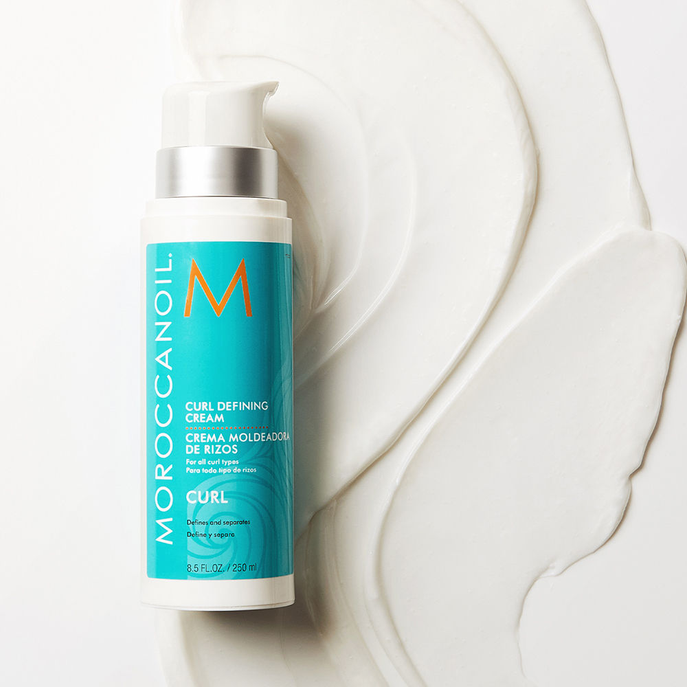 Moroccanoil Curl Defining Cream Argan Oil-Infused for Improve Curl Patterns Fighting Frizz, 250ml