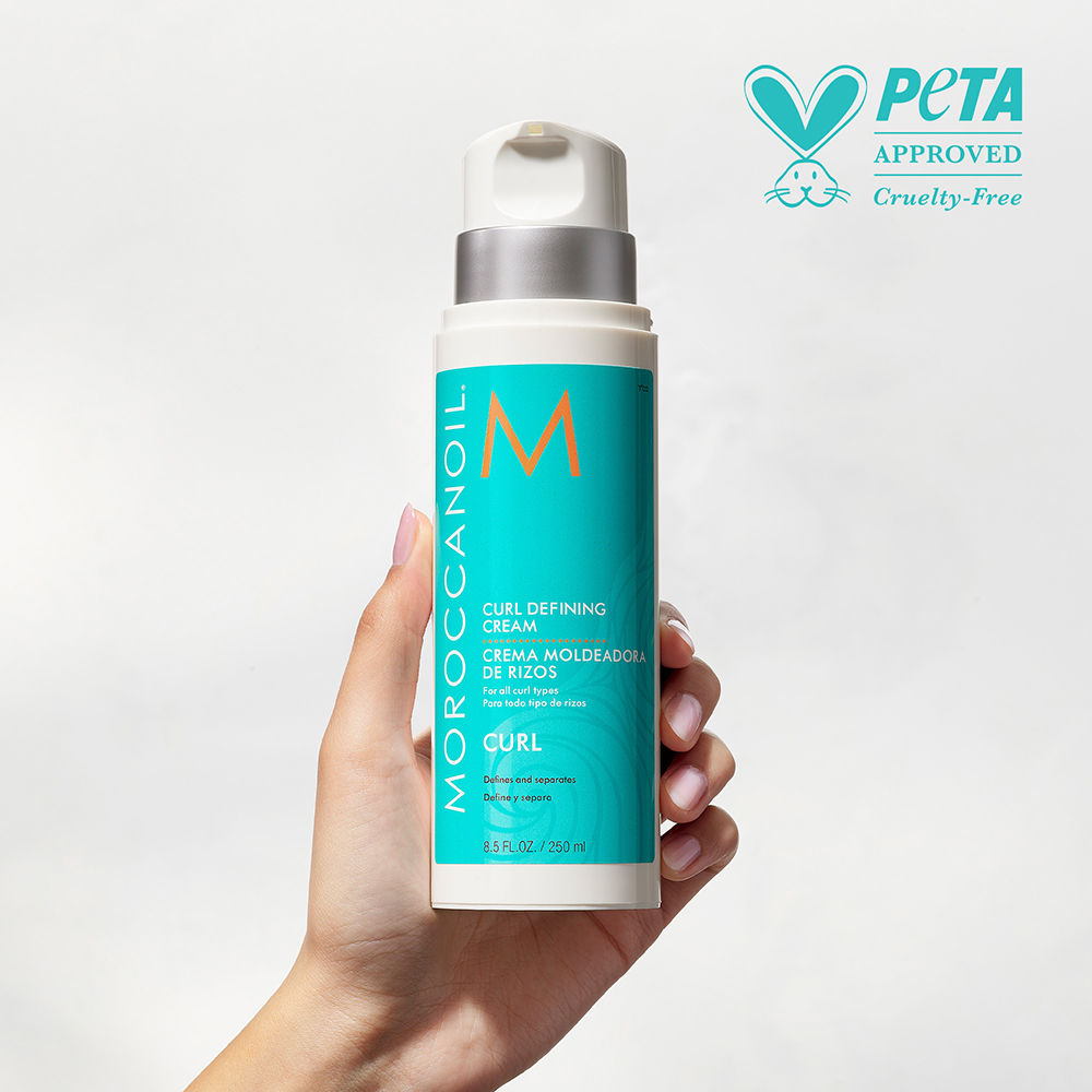 Moroccanoil Curl Defining Cream Argan Oil-Infused for Improve Curl Patterns Fighting Frizz, 250ml