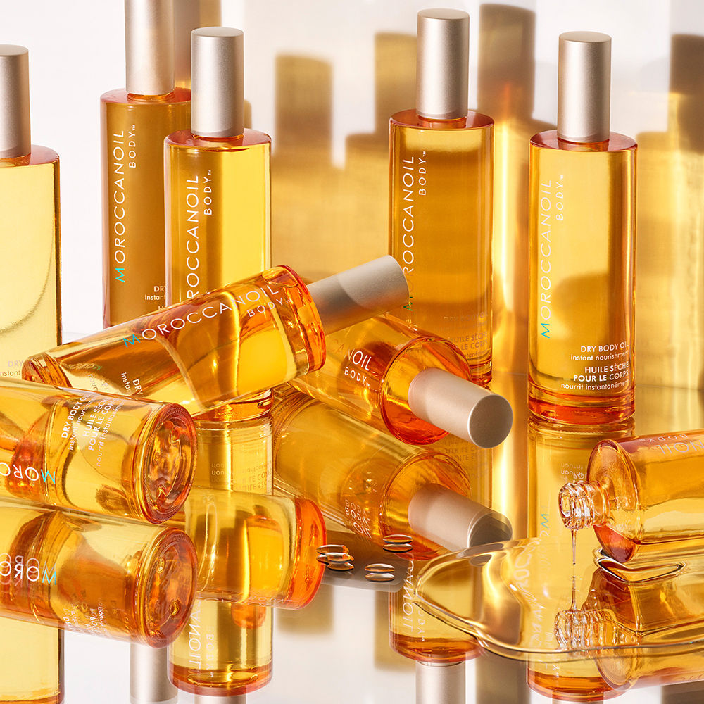 Moroccanoil Dry Body Oil | Argan, Olive & Avocado Oils | Lightweight Hydration Moisturizes Revives Skin, 100ml
