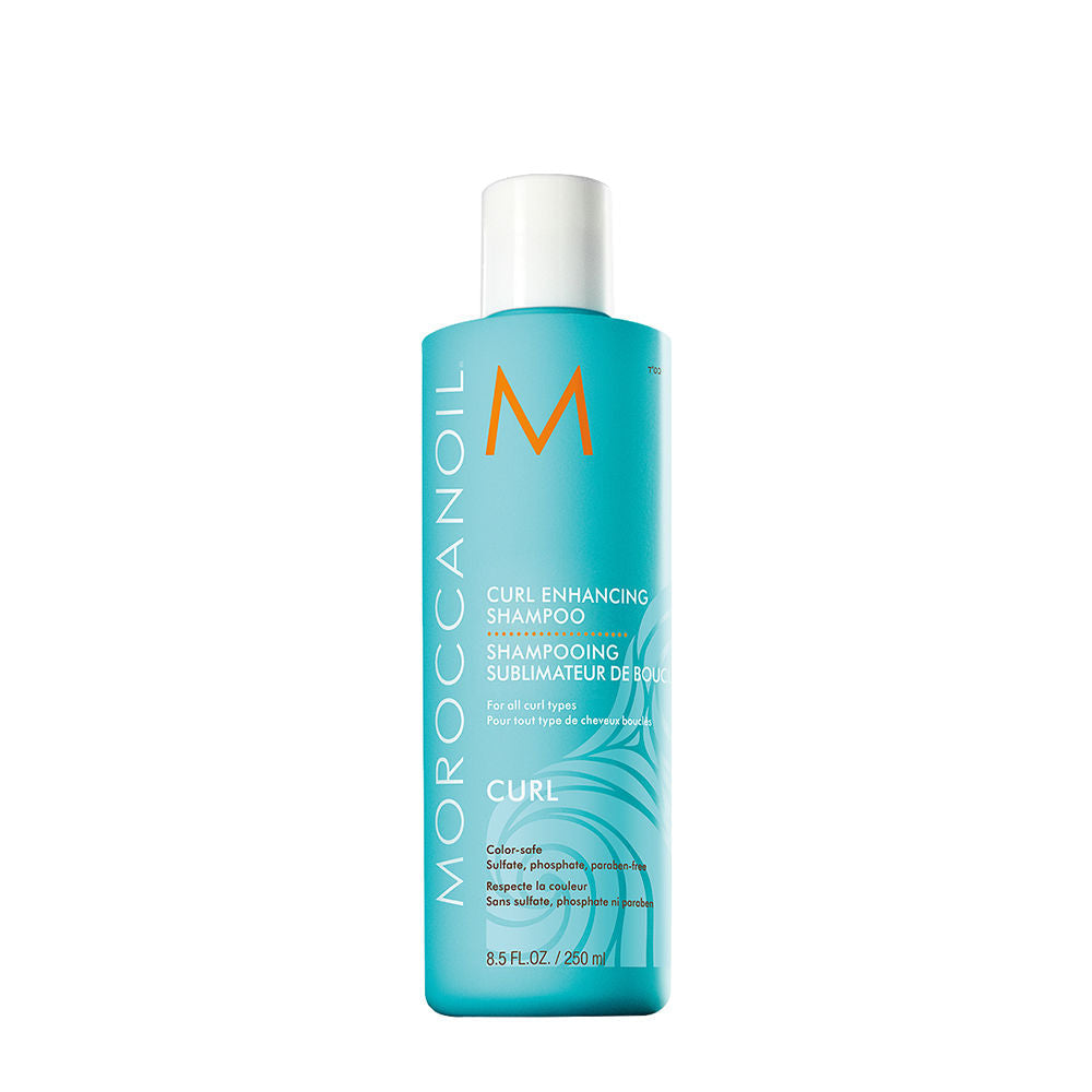 Moroccanoil Curl Enhancing Shampoo | Argan & Abyssinian Oils | Defines & Softens Shine For All Curls, 250ml