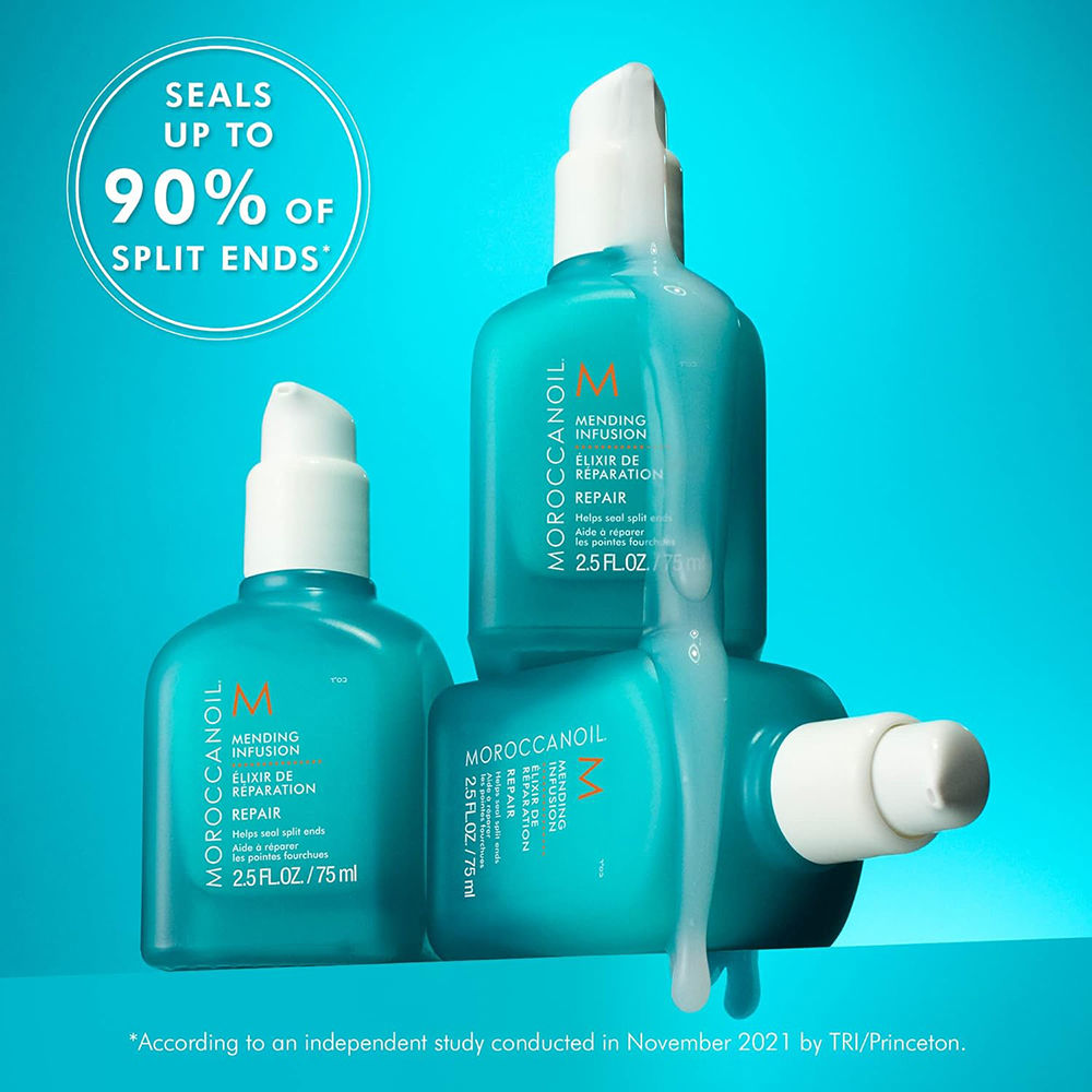 Moroccanoil Mending Infusion with Argan Oil Leave-in Finishing Serum to Help Seal Split Ends, 75ml