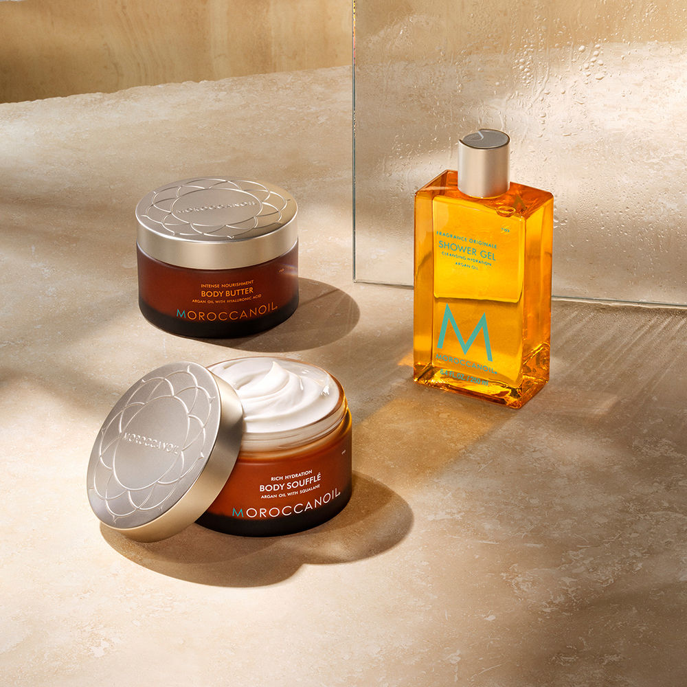 Moroccanoil Body Souffle | Argan Avocado&Squalane | Rich Hydration Soft, Smooth For All Skin Types, 200ml