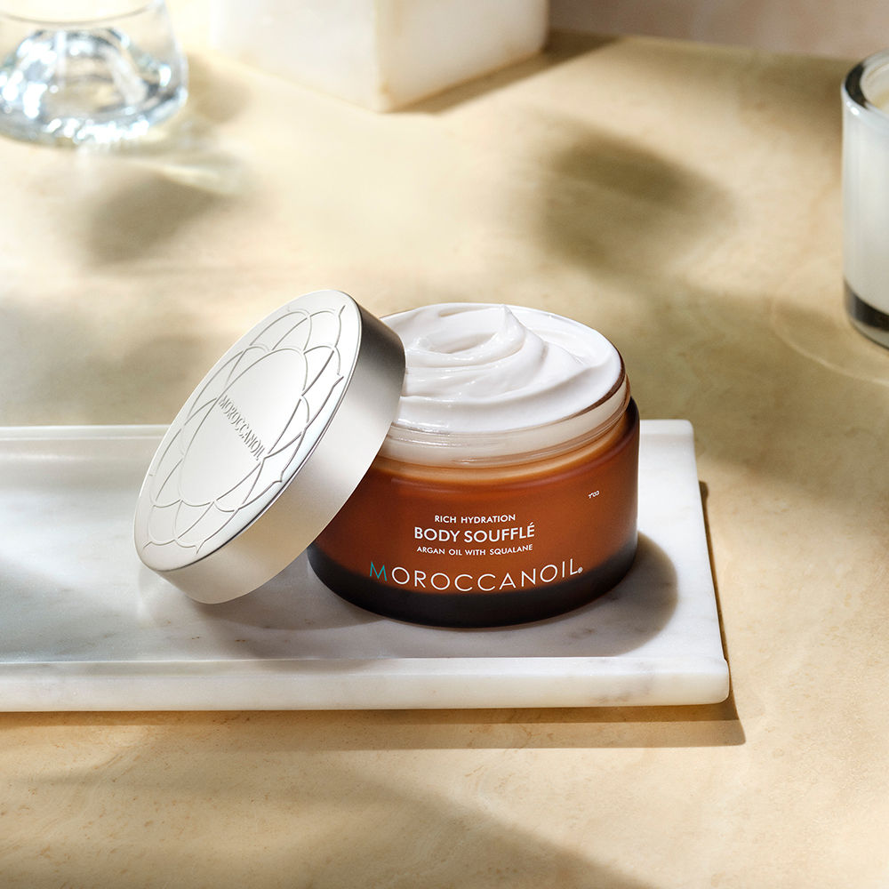 Moroccanoil Body Souffle | Argan Avocado&Squalane | Rich Hydration Soft, Smooth For All Skin Types, 200ml