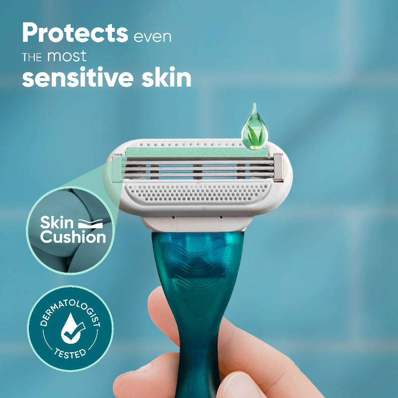 Gillette Venus Glide Strip With Aloe Extracts 2 Refills Buy at Indicrest Image 4