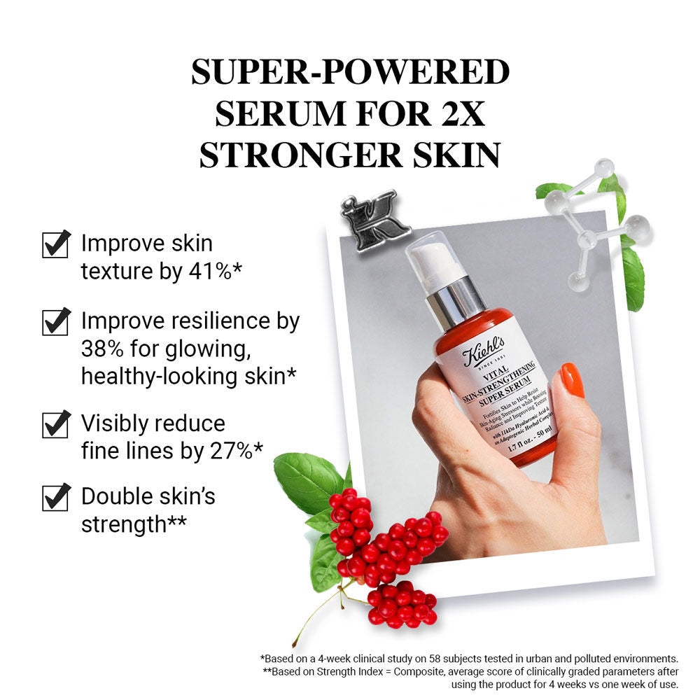 Kiehl's Vital Skin Strengthening Super Serum - With Hyaluronic Acid, 30ml