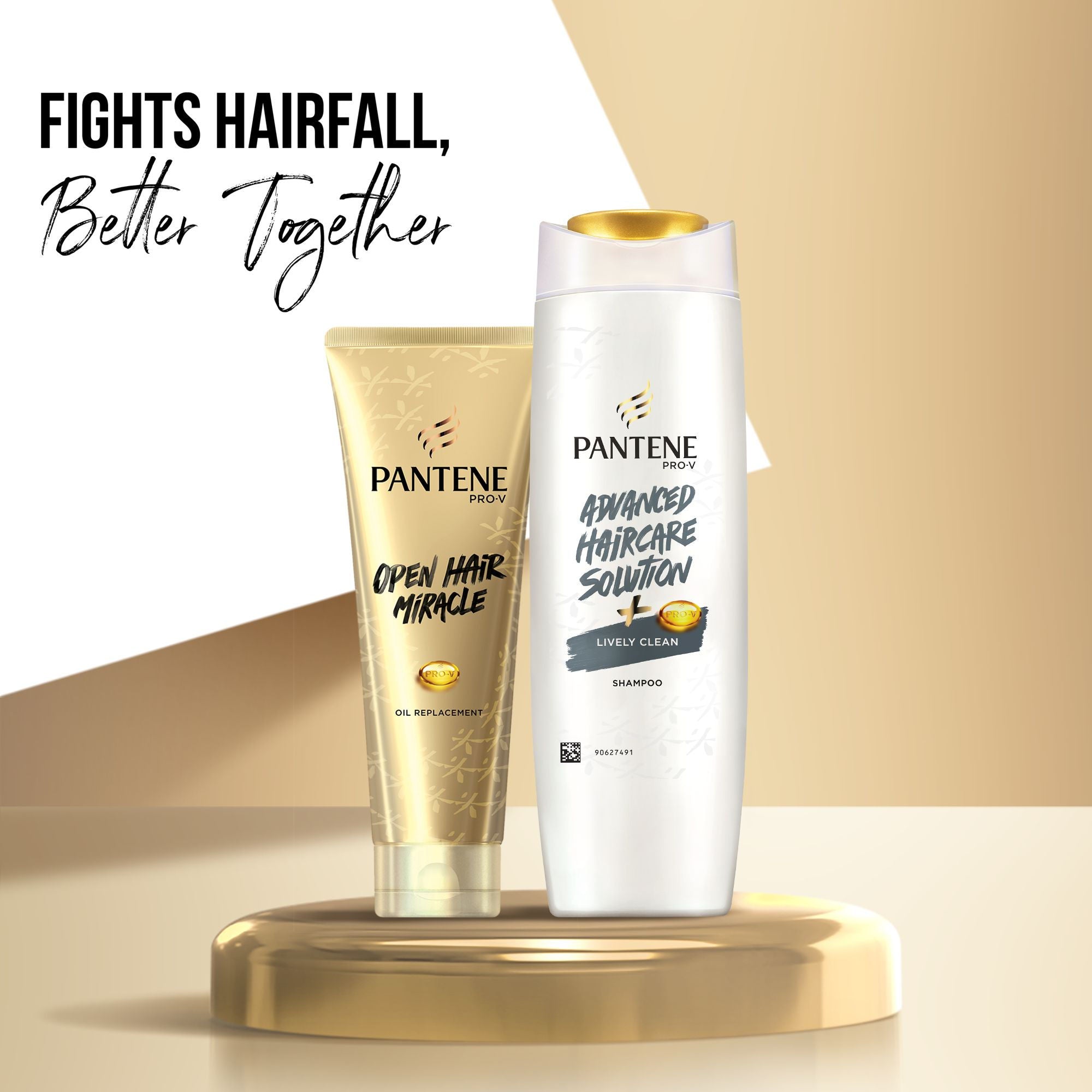 Pantene Advanced Hair Care Solution Lively Clean Shampoo, 90ml Buy at Indicrest Image 5