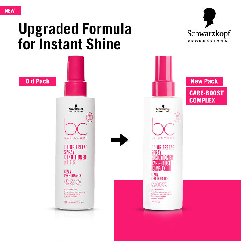 Schwarzkopf Professional Bonacure Color Freeze Spray Conditioner pH 4.5, 200ml Buy at Indicrest Image 10