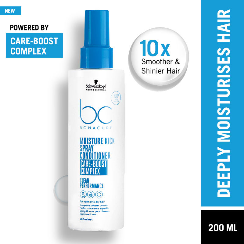 Schwarzkopf Professional Bonacure Moisture Kick Spray Conditioner, 200ml Buy at Indicrest