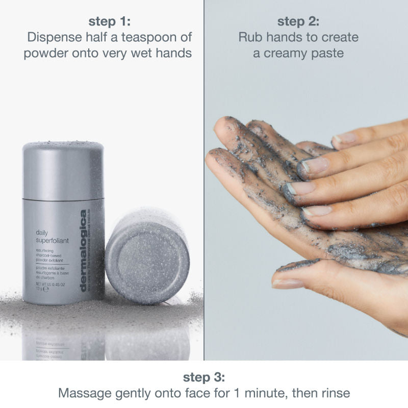 Dermalogica Daily Superfoliant Anti-pollution Face Scrub With Activated Charcoal & Niacinamide, 57g