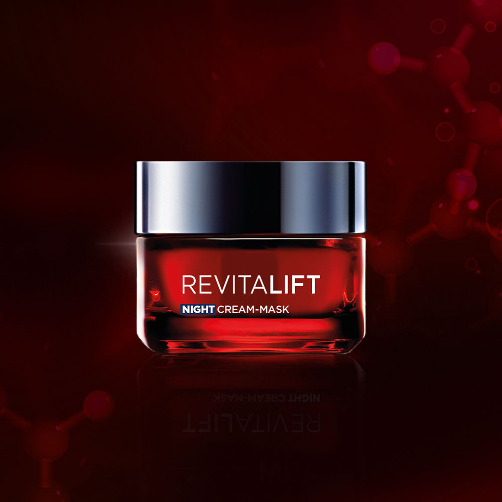 L'Oreal Paris Revitalift Triple Action Night Cream-Mask, 50ml Buy at Indicrest Image 6