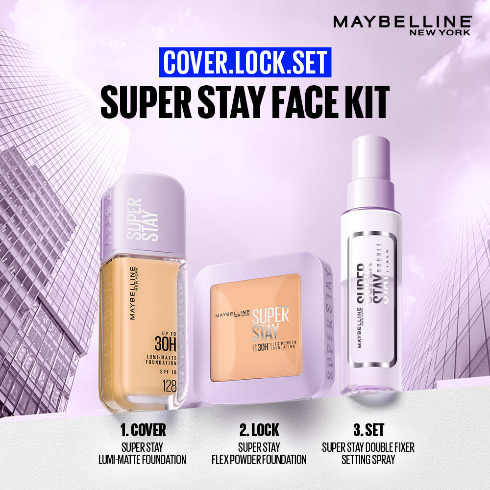 Maybelline New York Superstay Double Fixer, Double Fixing Polymers For 2X Longwear + 24H Hydration, 55ml Buy at Indicrest Image 9