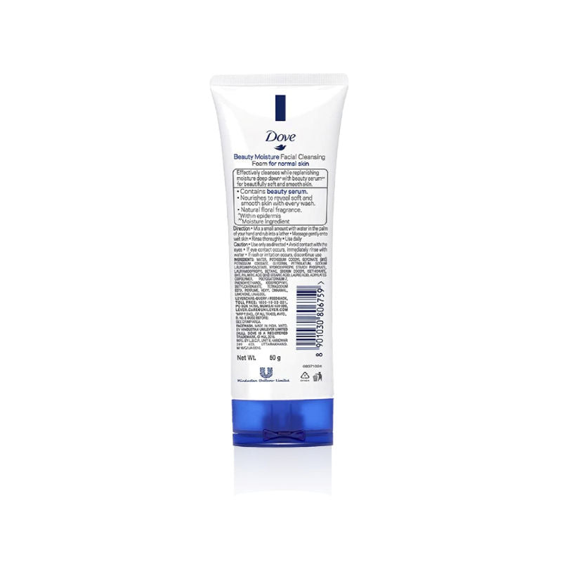 Dove Beauty Moisture Conditioning Face Wash Cleanser, 50g Buy at Indicrest Image 7