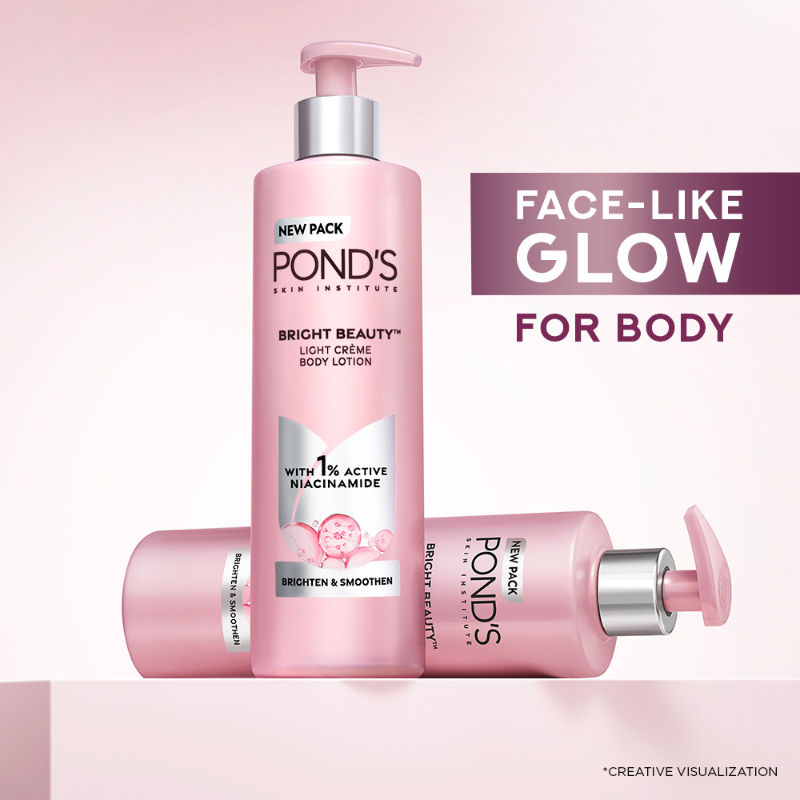 Pond’s Bright Beauty Light Crème Body Lotion for Smooth & Bright Skin, 275ml Buy at Indicrest Image 10