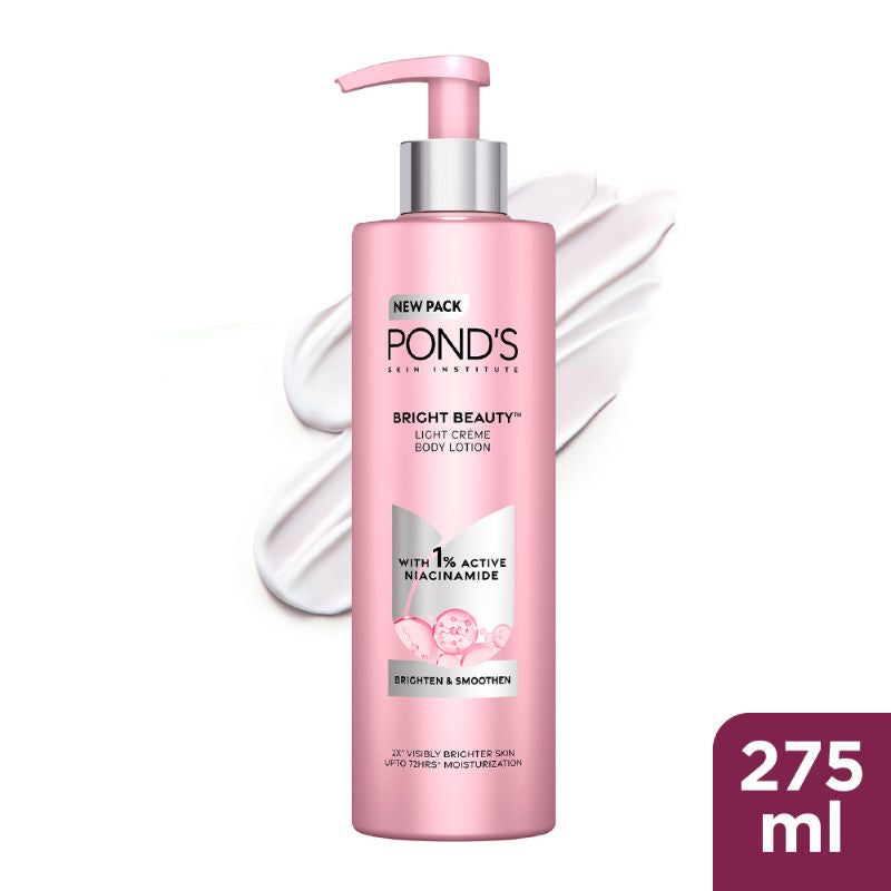 Pond’s Bright Beauty Light Crème Body Lotion for Smooth & Bright Skin, 275ml Buy at Indicrest