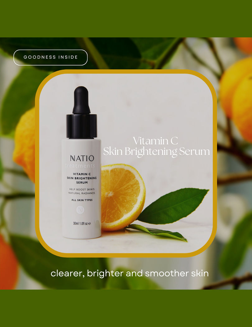 Natio Treatments Vitamin C Skin Brightening Serum, 30ml