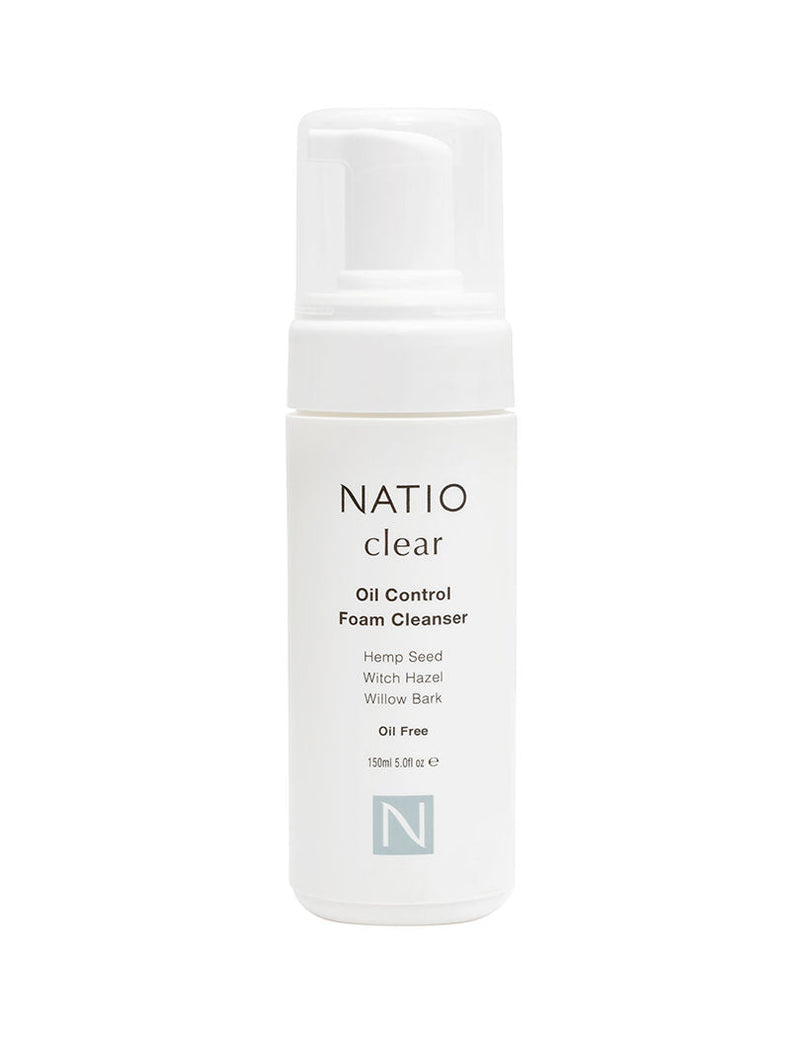 Natio Clear Oil Control Foam Cleanser, 150ml, Buy from Indicrest