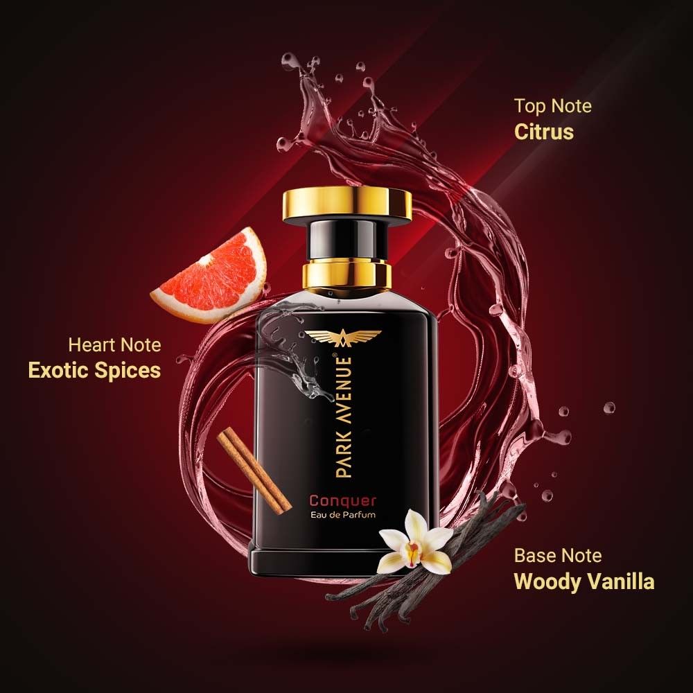 Park Avenue Eau De Perfum Conquer, 50ml For Him Buy at Indicrest Image 3