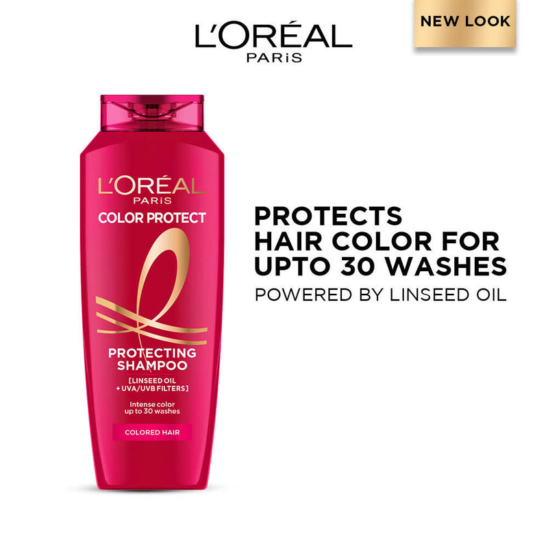 L'Oreal Paris Colour Protect Shampoo With UVA & UVB For Colour-Treated Hair, 200ml Buy at Indicrest