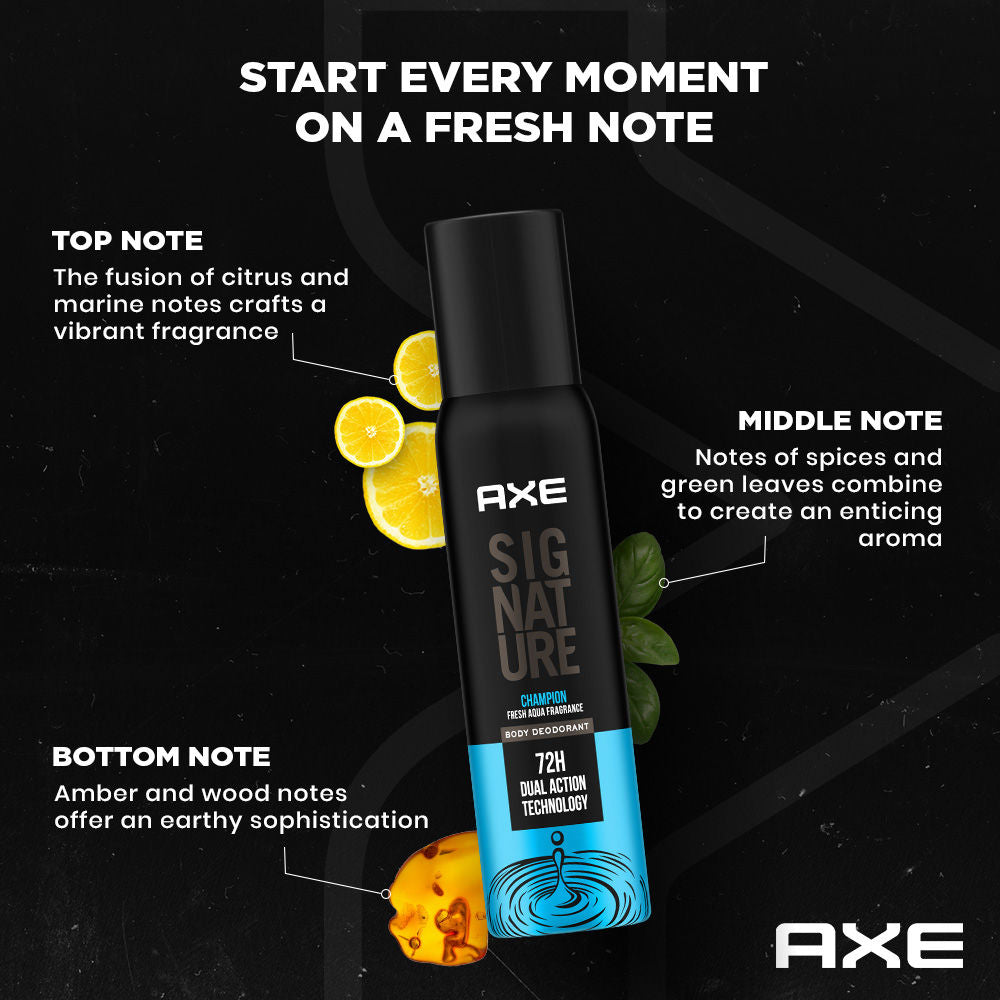 Axe Sigture Body Perfume Champion Combo Pack Of 2 Buy at Indicrest Image 7