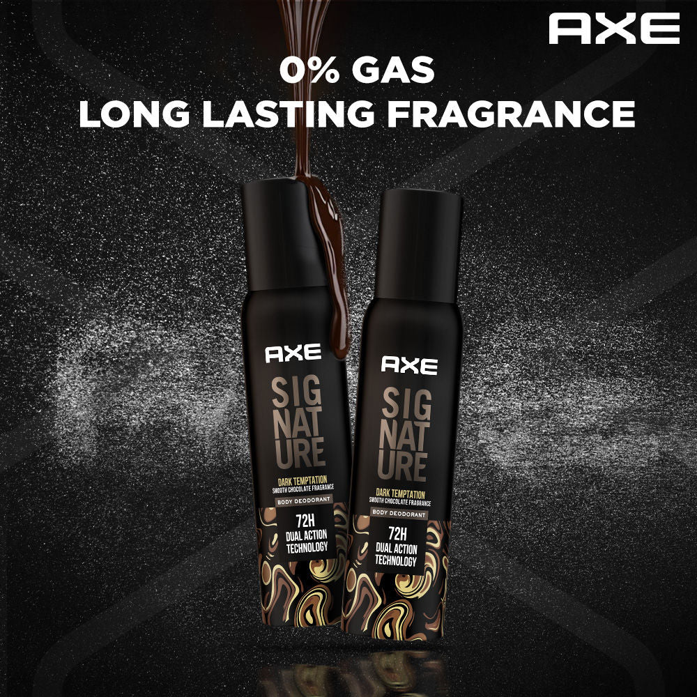 Axe Sigture Body Perfume Dark Temptation Combo Pack Of 2 Buy at Indicrest Image 5
